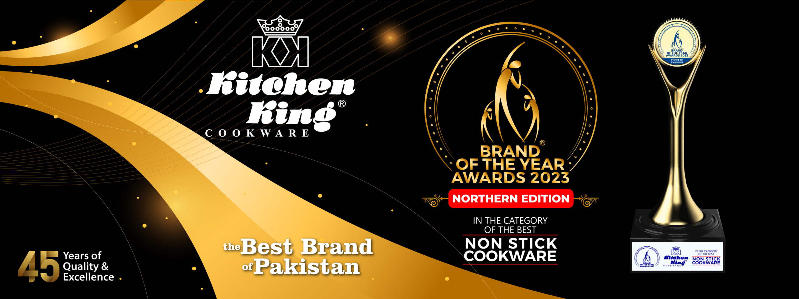 Non stick Cookware. best nonstick cookware brands in Pakistan. brand of the year. brand of the year awards.